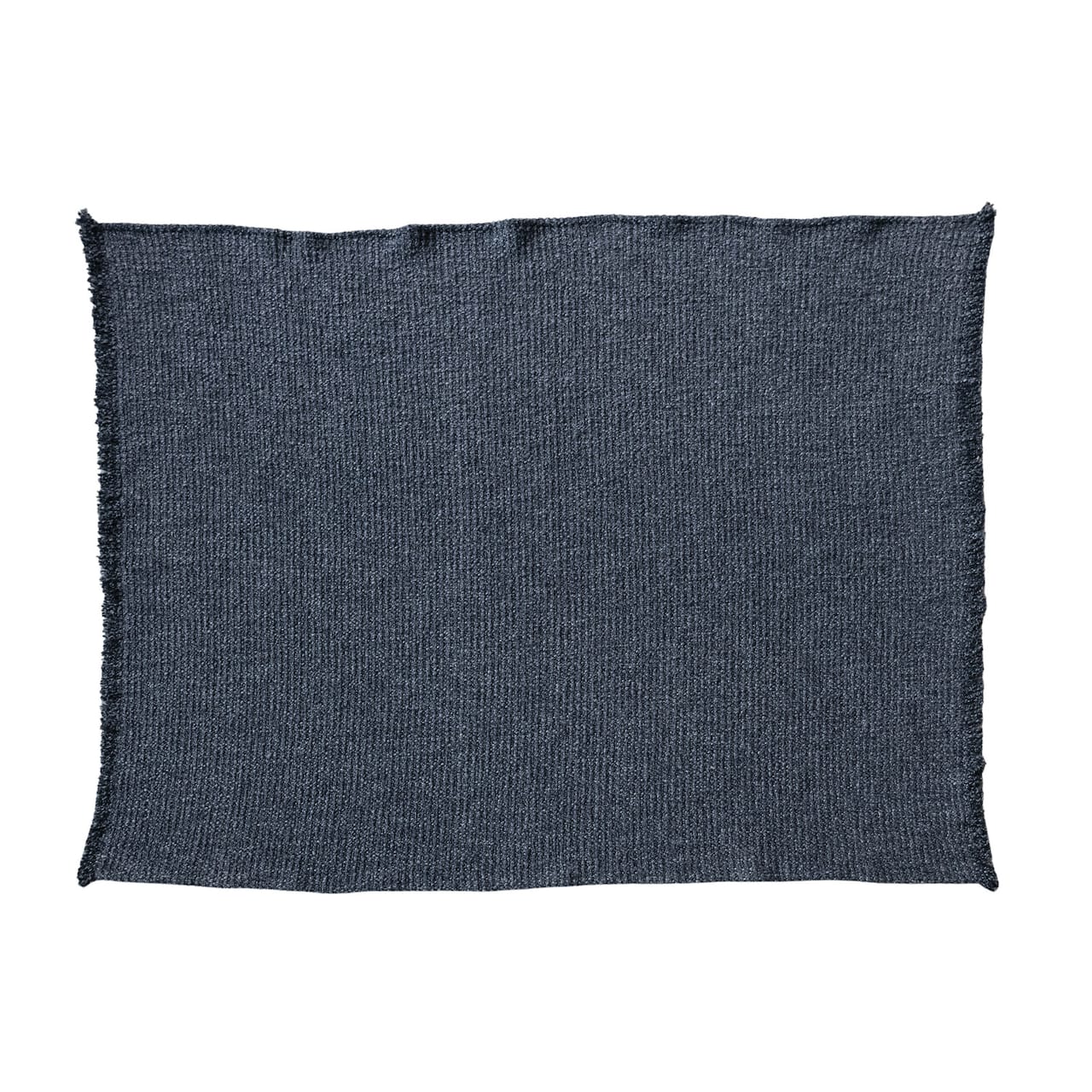 Hello Honey® Stonewashed Charcoal Bouclé Cotton Blend Throw